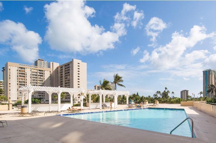 Modern Surf Chic Waikiki Studio Villa Honolulu Esterno foto