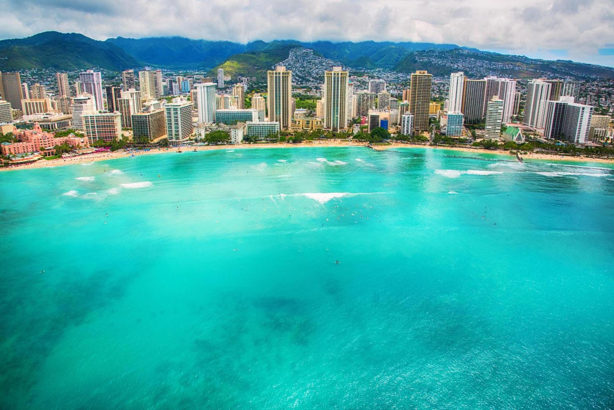 Modern Surf Chic Waikiki Studio Villa Honolulu Esterno foto