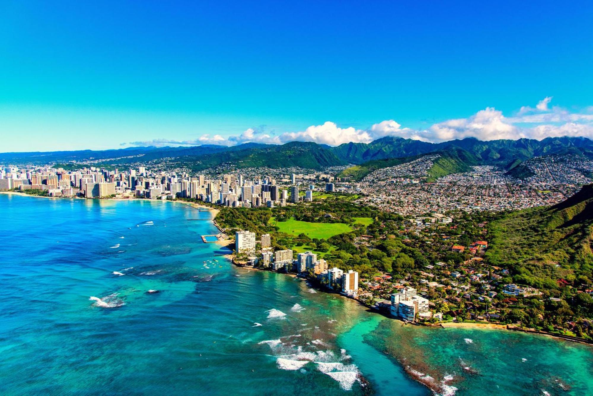 Modern Surf Chic Waikiki Studio Villa Honolulu Esterno foto